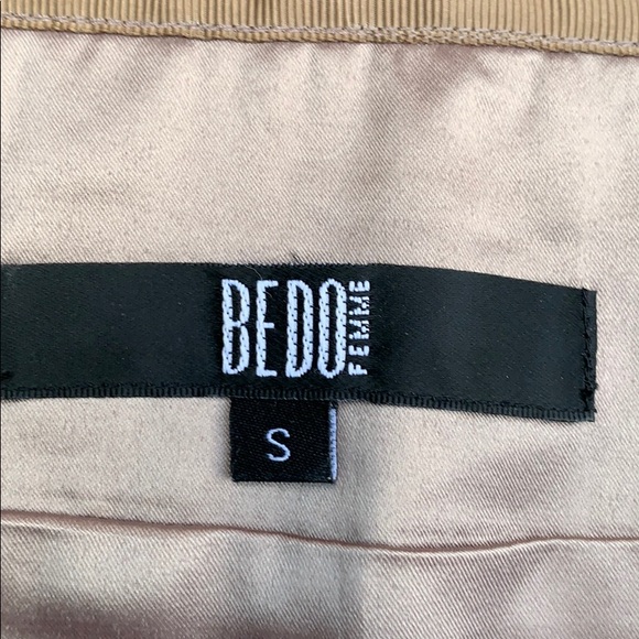 BEDO Gold Sequin Mini Skirt - Picture 5 of 6